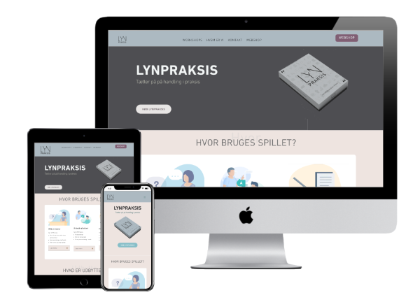 LYNPraksis hjemmeside